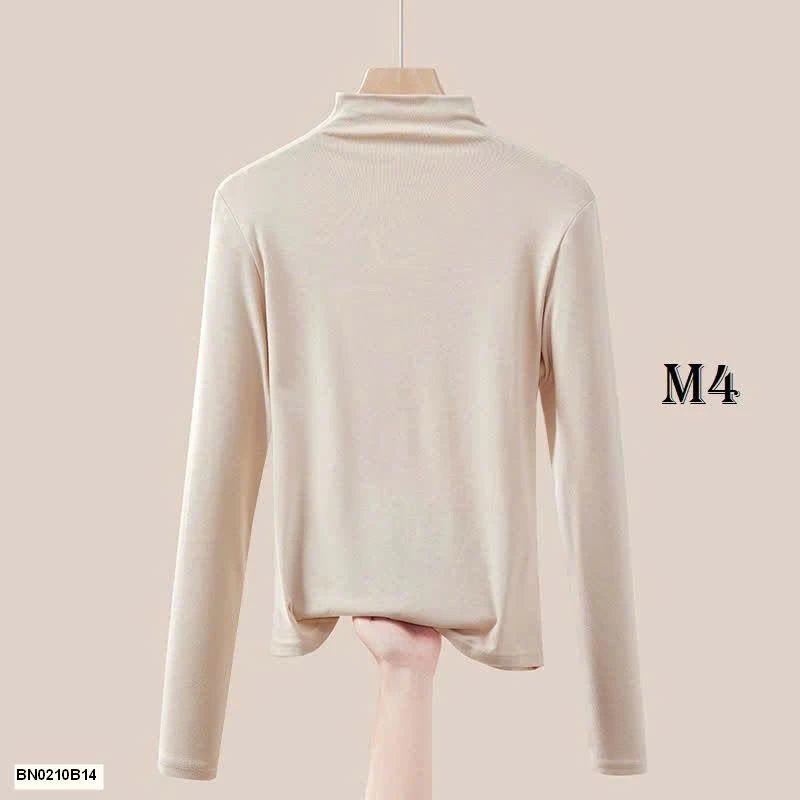 ÁO GIỮ NHIỆT NỮ TRƠN MẦU