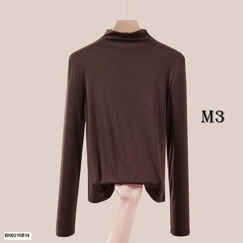 ÁO GIỮ NHIỆT NỮ TRƠN MẦU