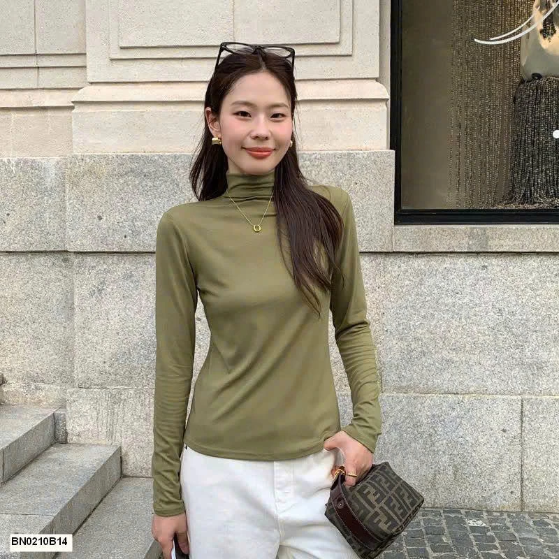 ÁO GIỮ NHIỆT NỮ TRƠN MẦU