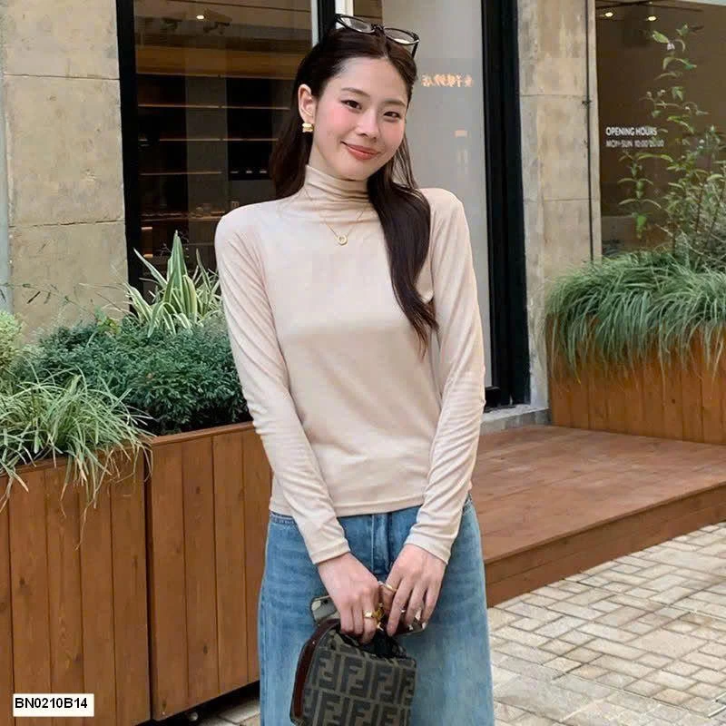 ÁO GIỮ NHIỆT NỮ TRƠN MẦU