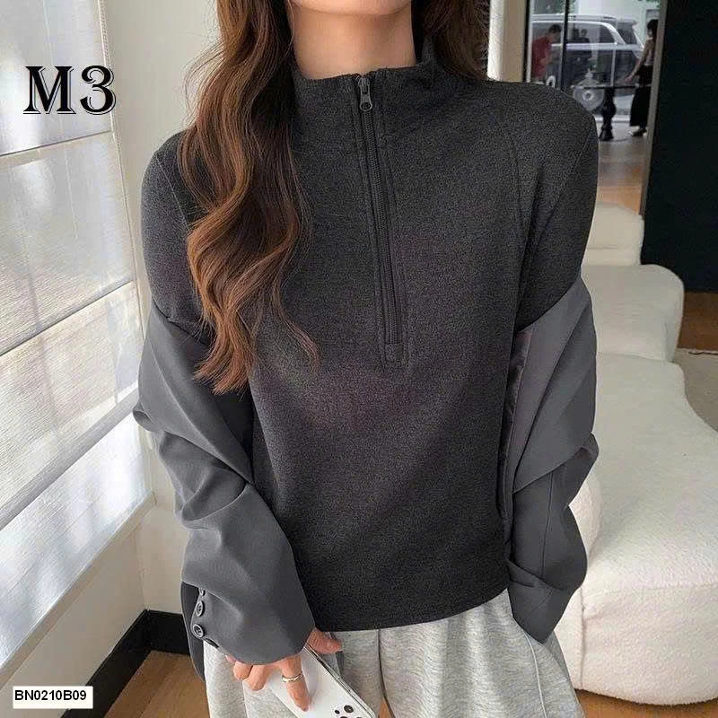 ÁO CỔ KHÓA CHO NỮ