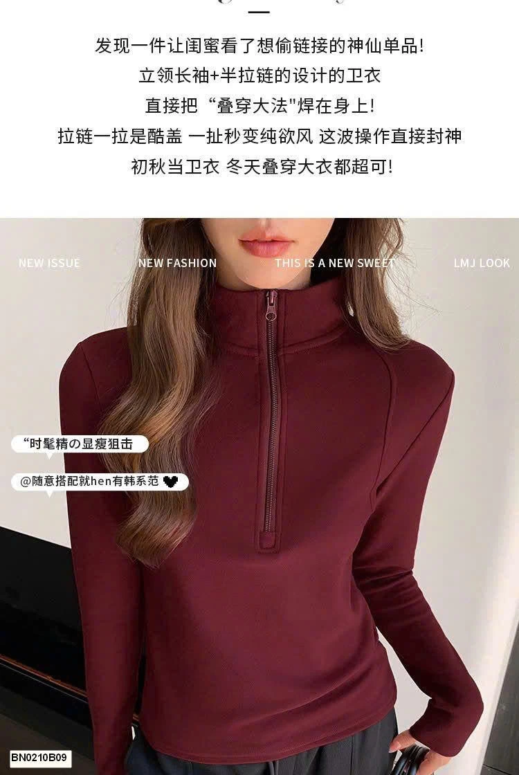 ÁO CỔ KHÓA CHO NỮ