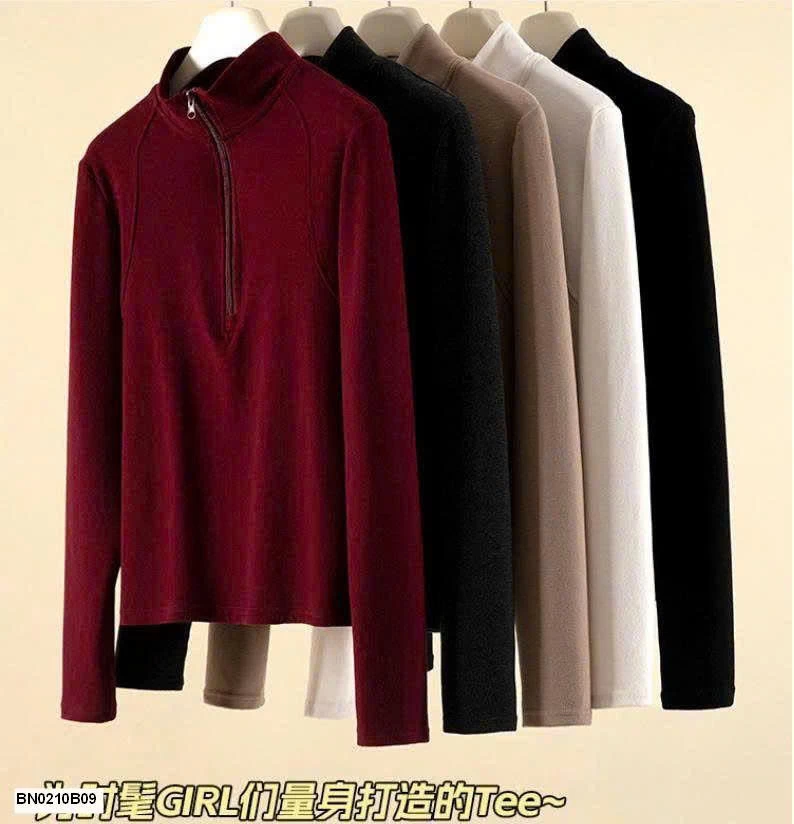 ÁO CỔ KHÓA CHO NỮ