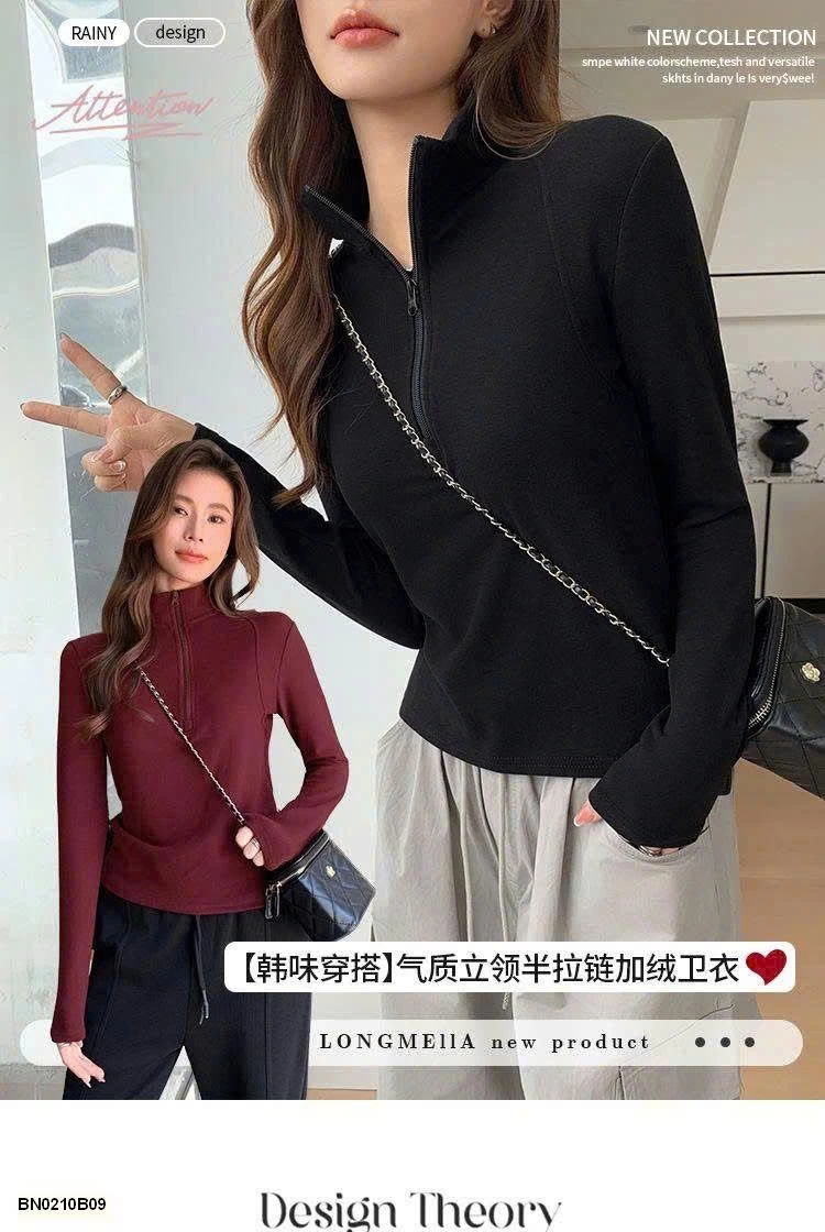 ÁO CỔ KHÓA CHO NỮ