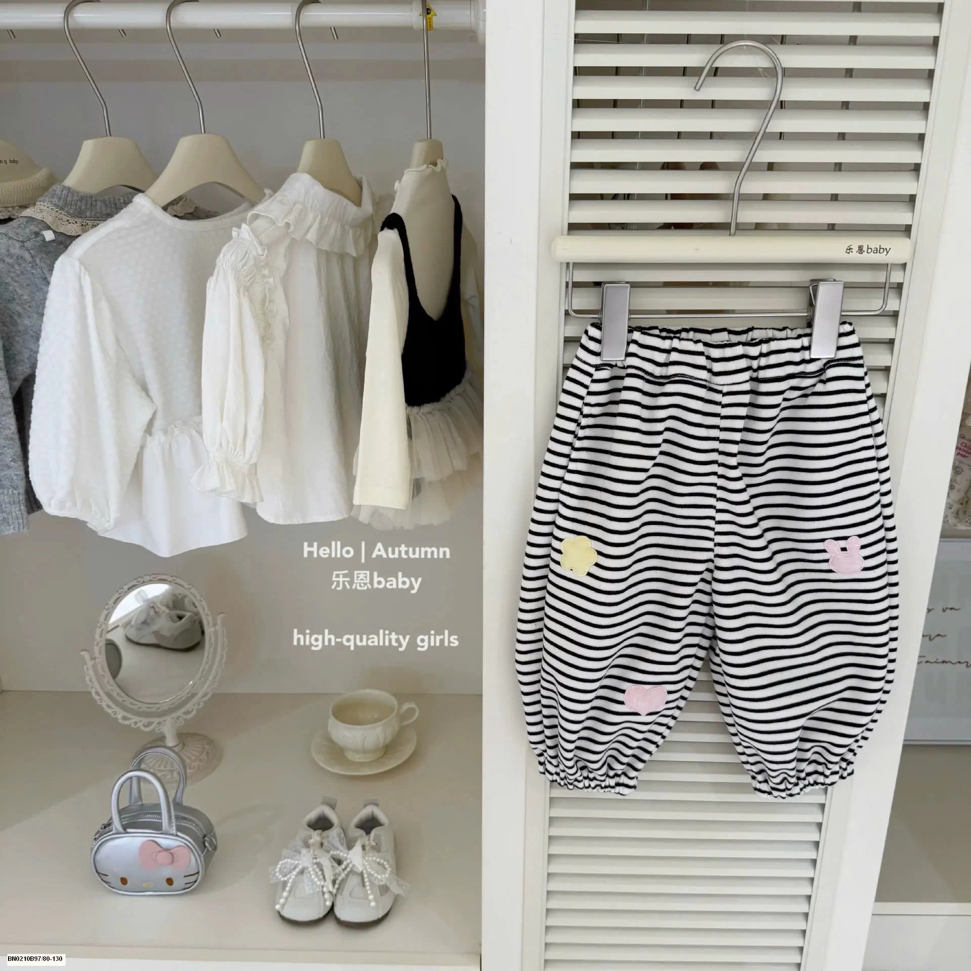 SET ÁO NỈ NƠ  MÈO XÁM