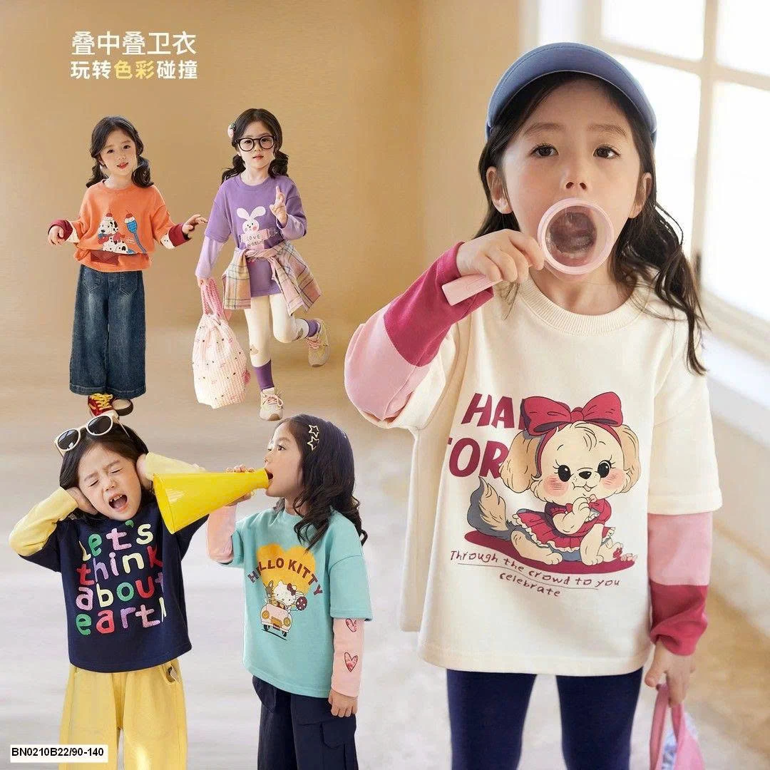 ÁO THU ĐÔNG BÉ GÁI NHÀ NINGLI