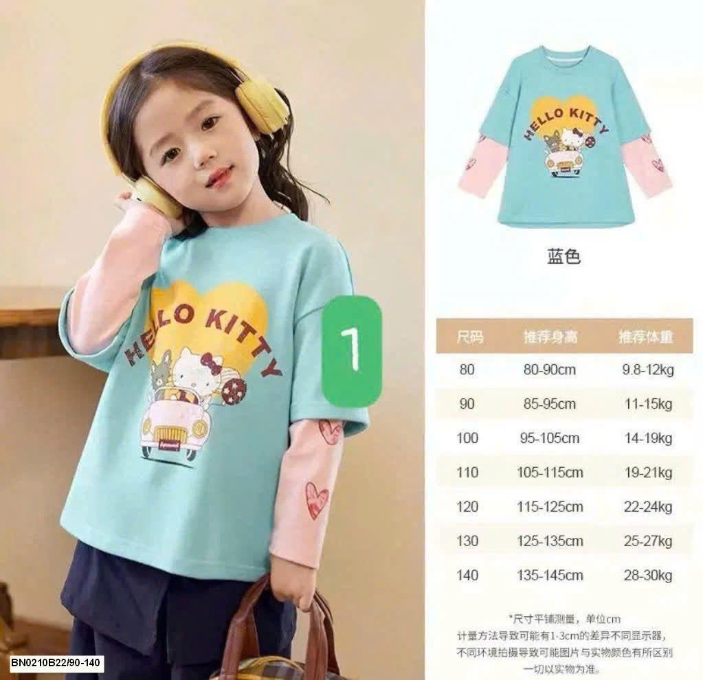 ÁO THU ĐÔNG BÉ GÁI NHÀ NINGLI