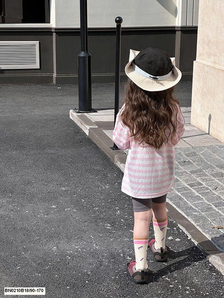 ÁO THUN KẺ DÀI TAY AMBB  25B065