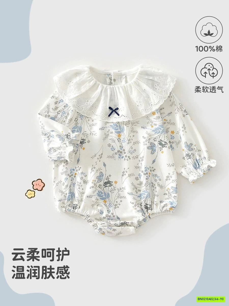 BODY HOA CỔ BÈO GẮN NƠ