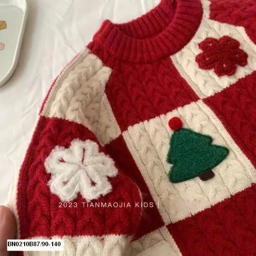 ÁO LEN NOEL CHO BÉ NHÀ Ningli