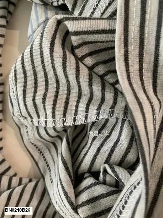 ÁO THUN KẺ DÀI TAY CHO NỮ