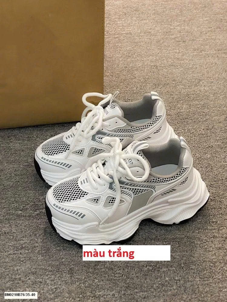 GIÀY THỂ THAO ĐẾ CAO THOÁNG KHÍ