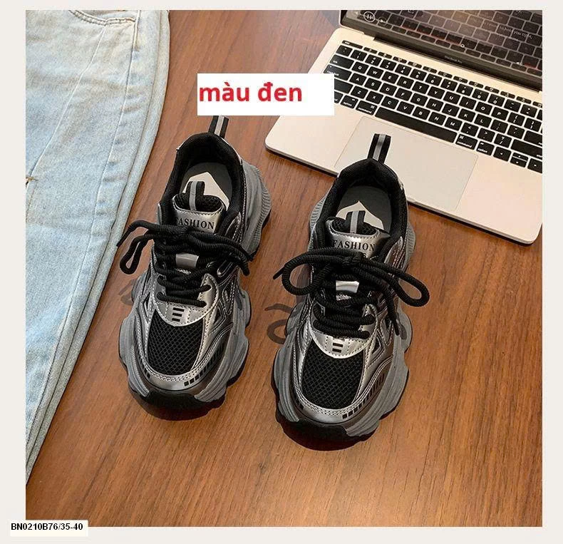 GIÀY THỂ THAO ĐẾ CAO THOÁNG KHÍ