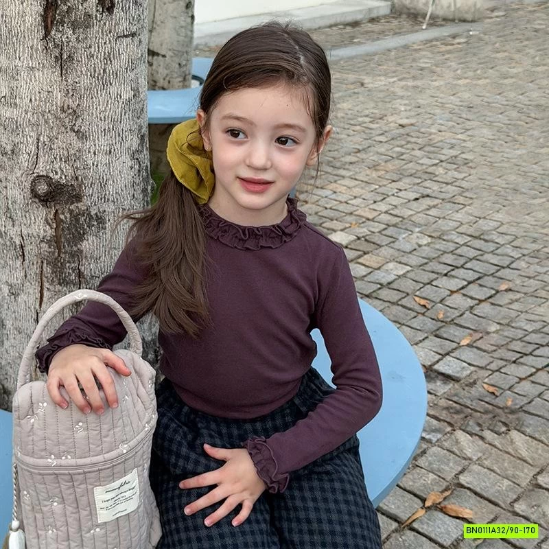 ÁO NỈ GIỮ NHIỆT BÈO CỔ 25G038 AMBB