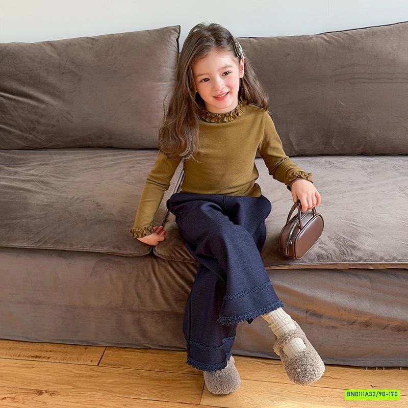 ÁO NỈ GIỮ NHIỆT BÈO CỔ 25G038 AMBB