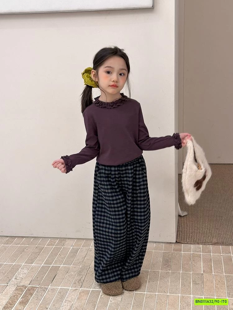 ÁO NỈ GIỮ NHIỆT BÈO CỔ 25G038 AMBB