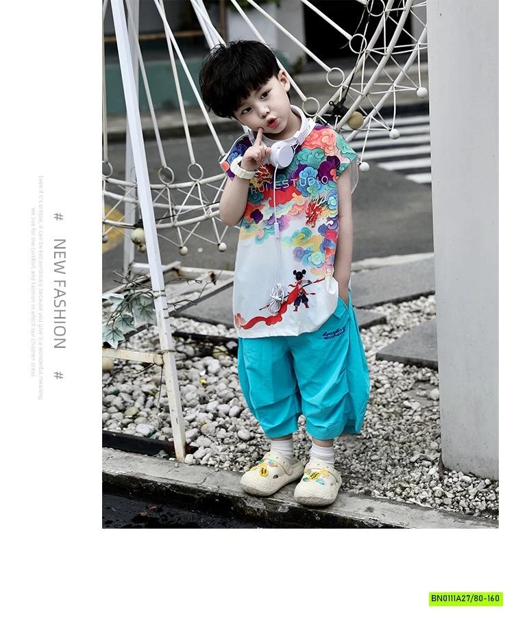 TANKTOP IN HÌNH MÂY NGŨ SẮC JIMMY