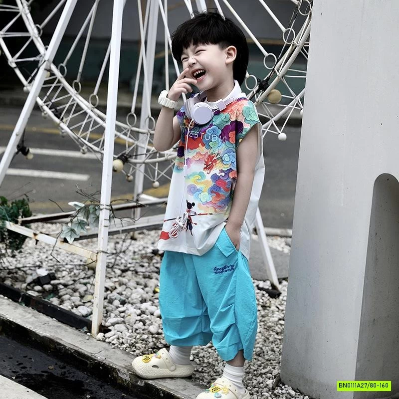 TANKTOP IN HÌNH MÂY NGŨ SẮC JIMMY