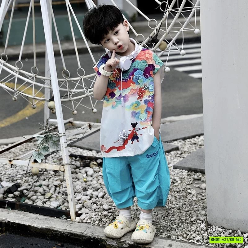 TANKTOP IN HÌNH MÂY NGŨ SẮC JIMMY