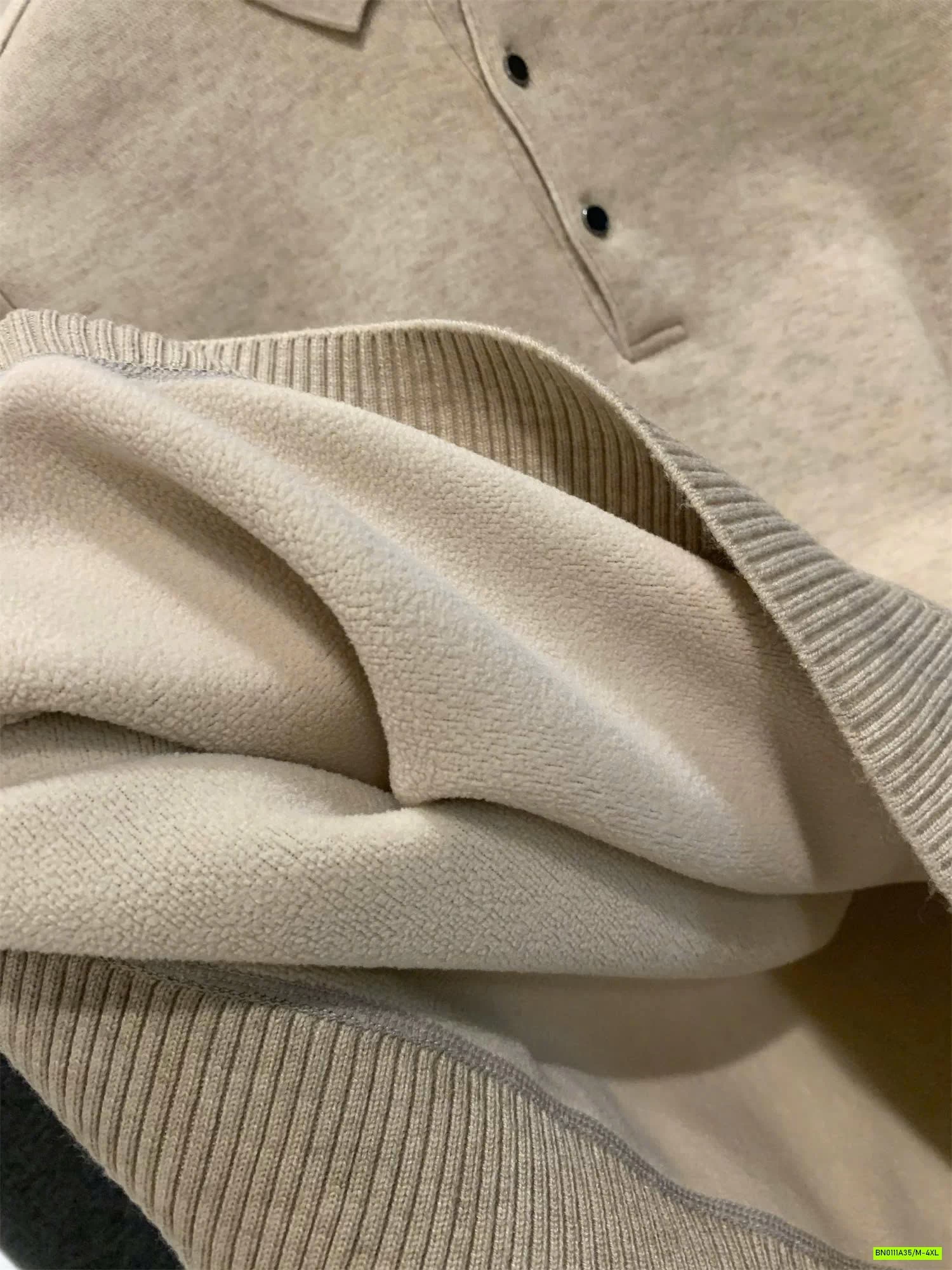 ÁO POLO LEN NAM LÓT LÔNG