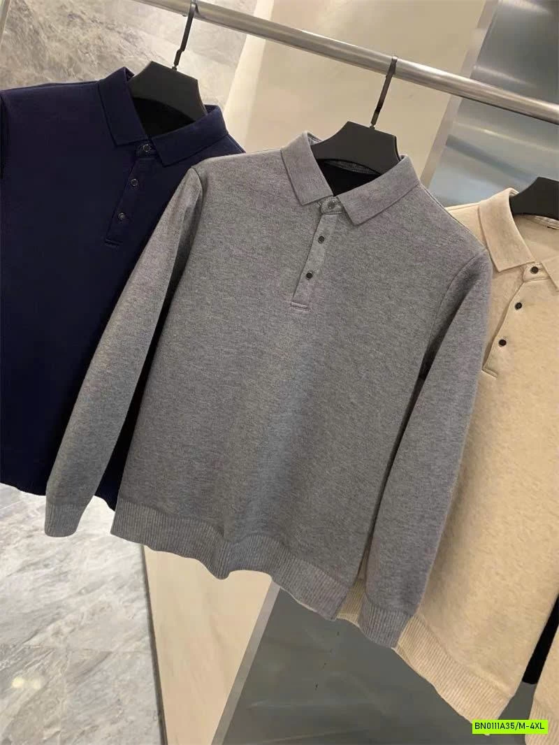 ÁO POLO LEN NAM LÓT LÔNG