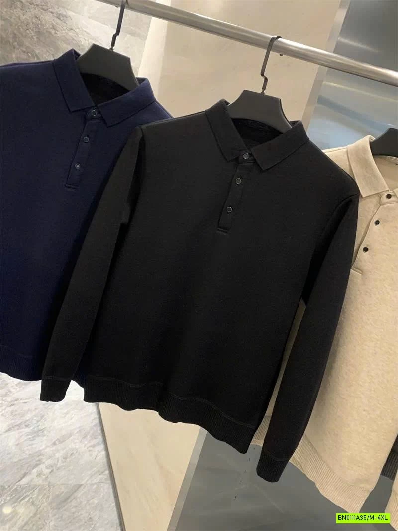 ÁO POLO LEN NAM LÓT LÔNG