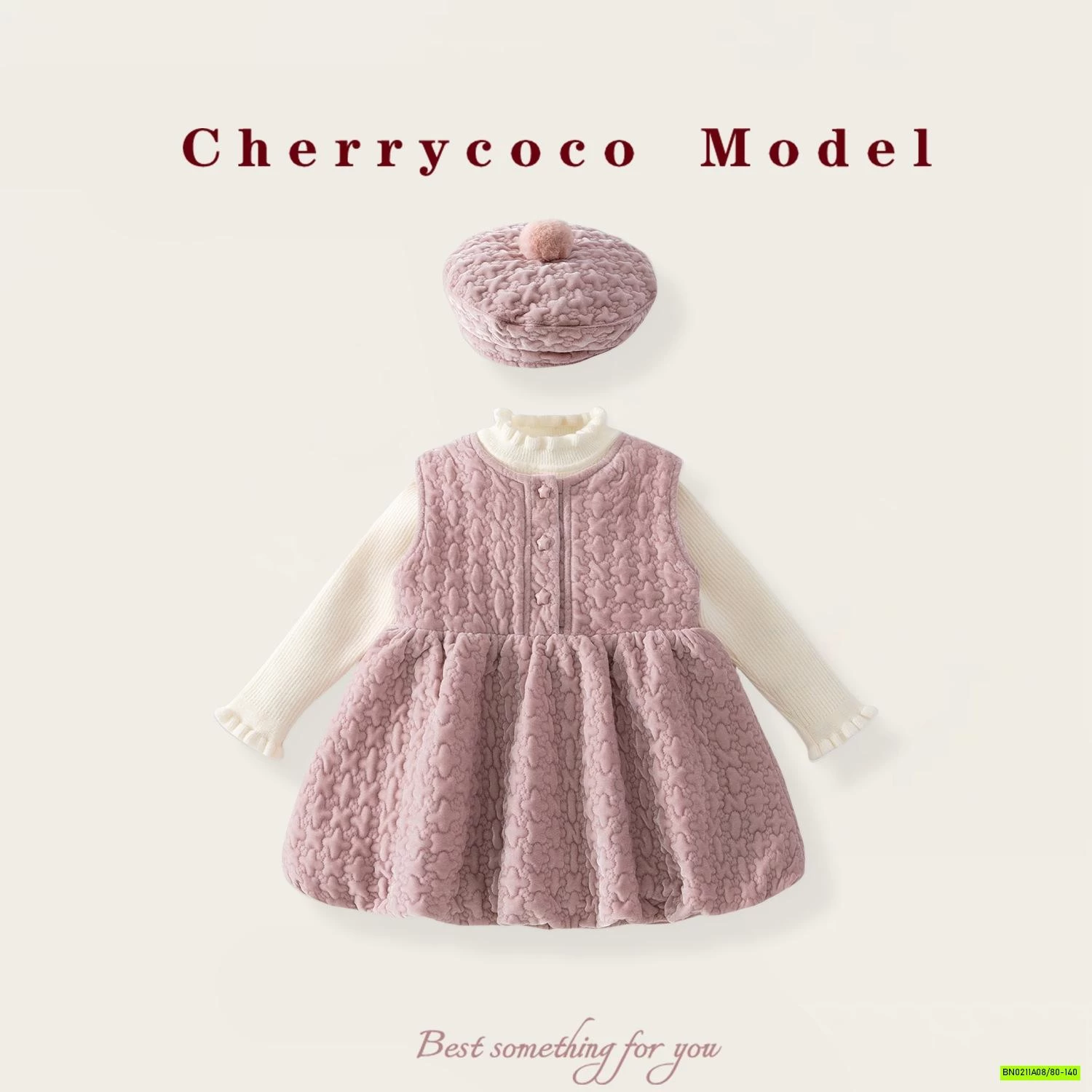 SÉT ĐẦM BÍ CHERRYCOCO 3 CHI TIẾT