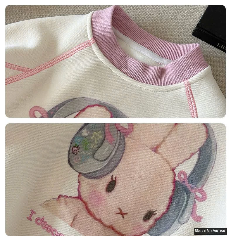 ÁO NỈ HOẠT HÌNH