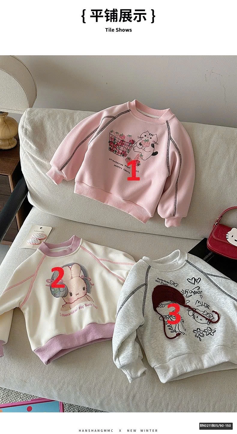 ÁO NỈ HOẠT HÌNH