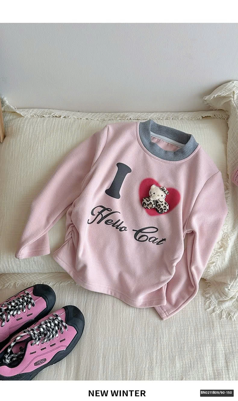 ÁO THUN VẢI NỈ BÔNG VIỀN CỔ