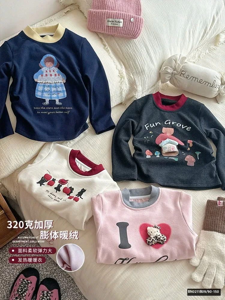 ÁO THUN VẢI NỈ BÔNG VIỀN CỔ