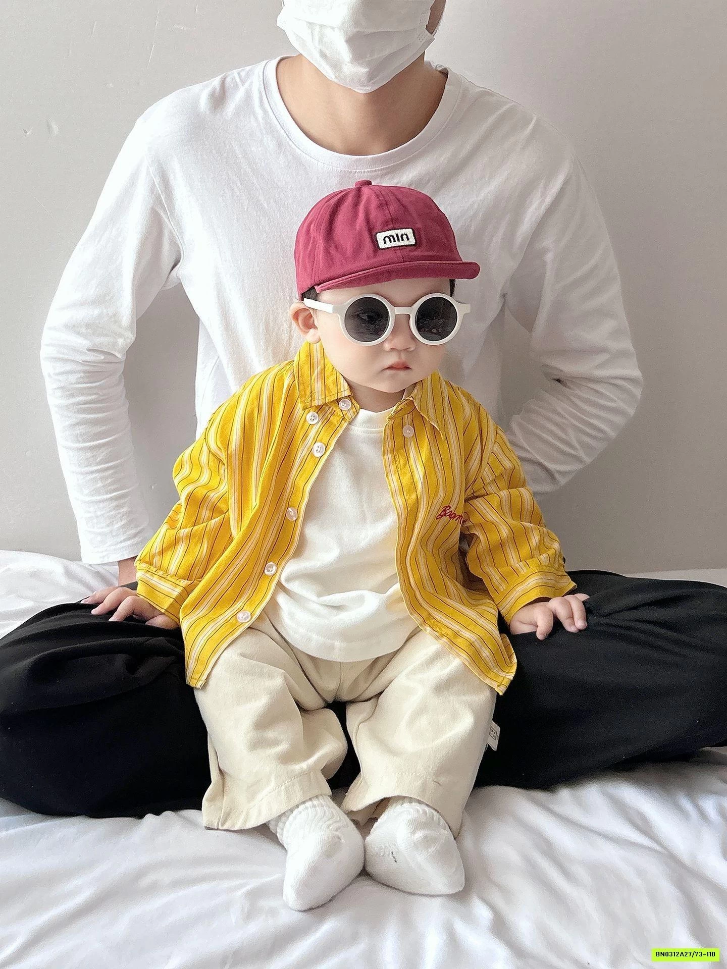 SÉT SƠ MI VÀNG 3 CHI TIẾT SZ NHÍ