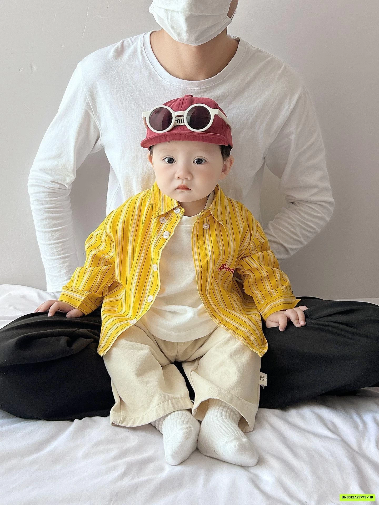 SÉT SƠ MI VÀNG 3 CHI TIẾT SZ NHÍ