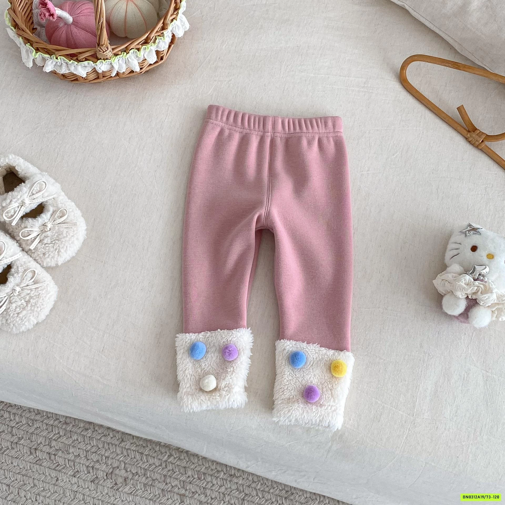 SÉT ÁO LEN MIX LEGGING LÓT NHUNG SZ NHÍ