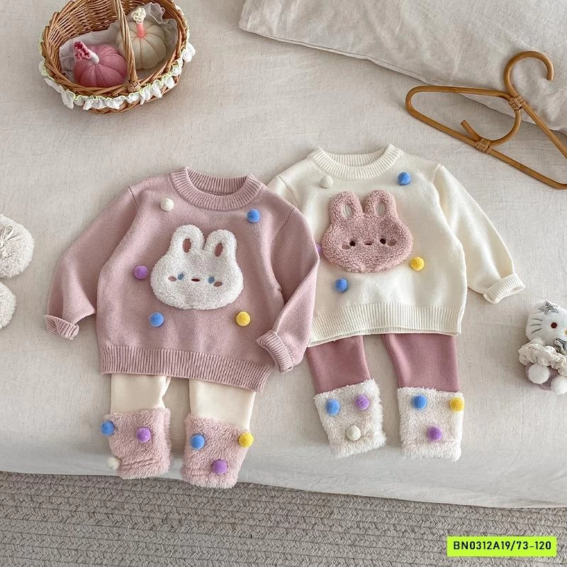 SÉT ÁO LEN MIX LEGGING LÓT NHUNG SZ NHÍ