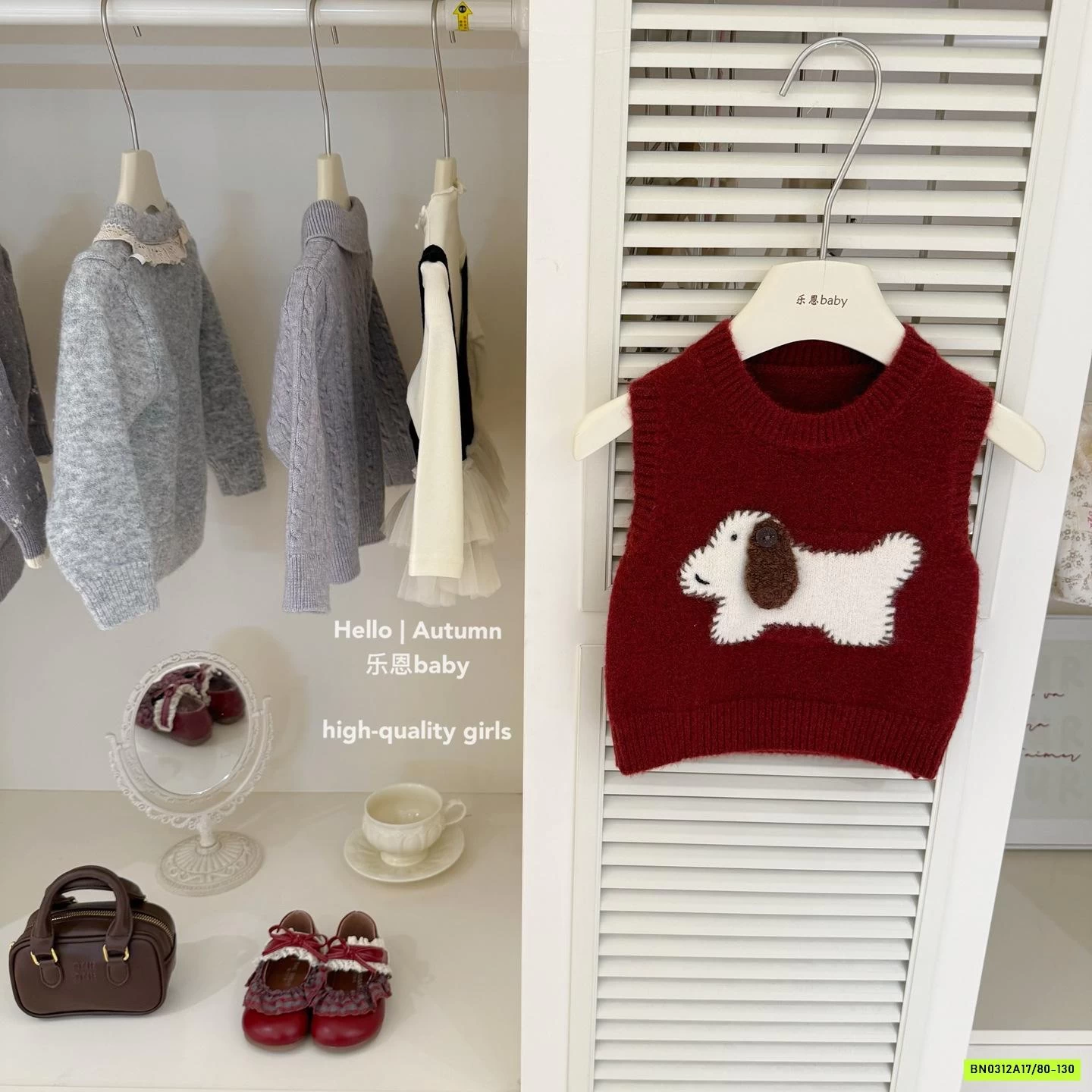 SÉT LEN ĐỎ MIX LEGGING TBABY