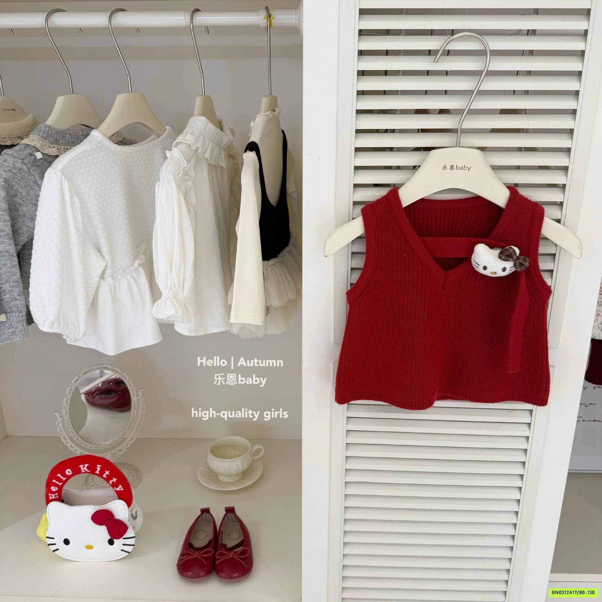 SÉT LEN ĐỎ MIX LEGGING TBABY