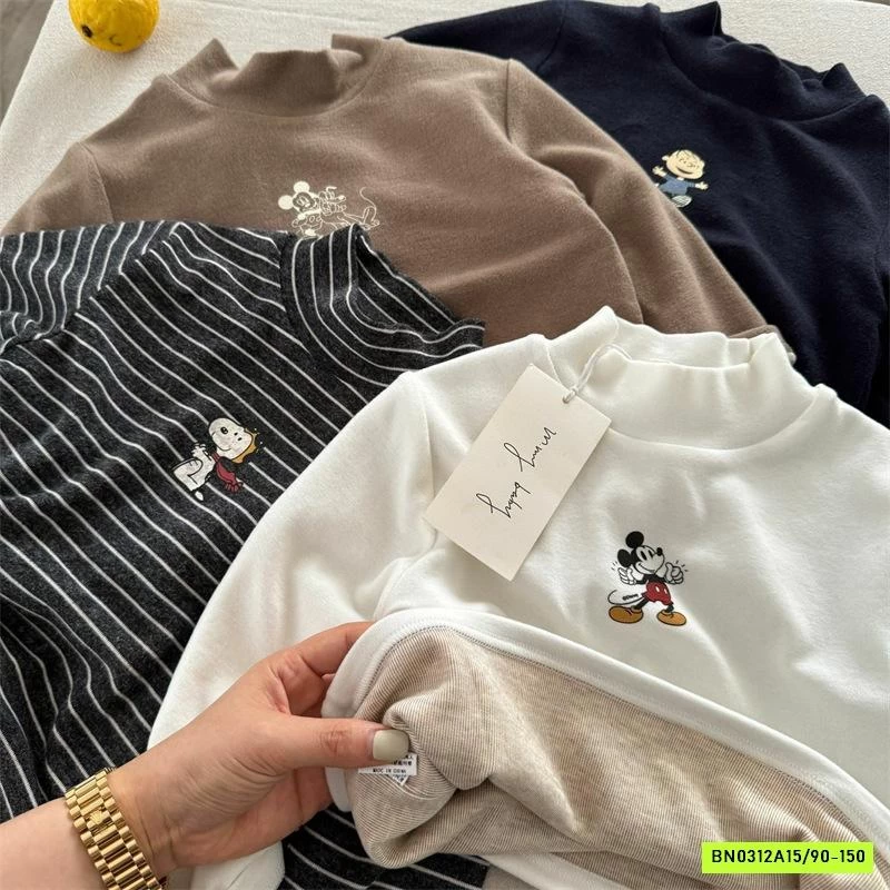 ÁO NỈ GIỮ NHIỆT 2 LỚP MMY