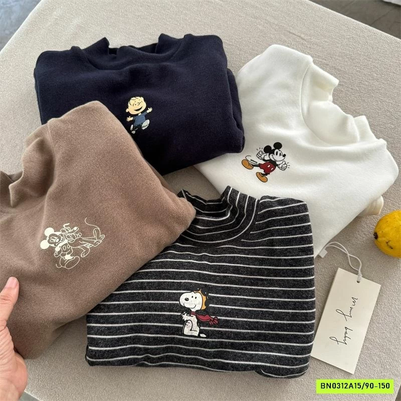 ÁO NỈ GIỮ NHIỆT 2 LỚP MMY