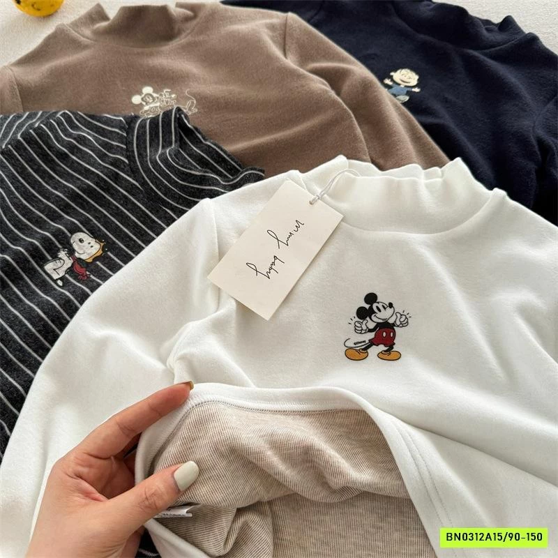 ÁO NỈ GIỮ NHIỆT 2 LỚP MMY