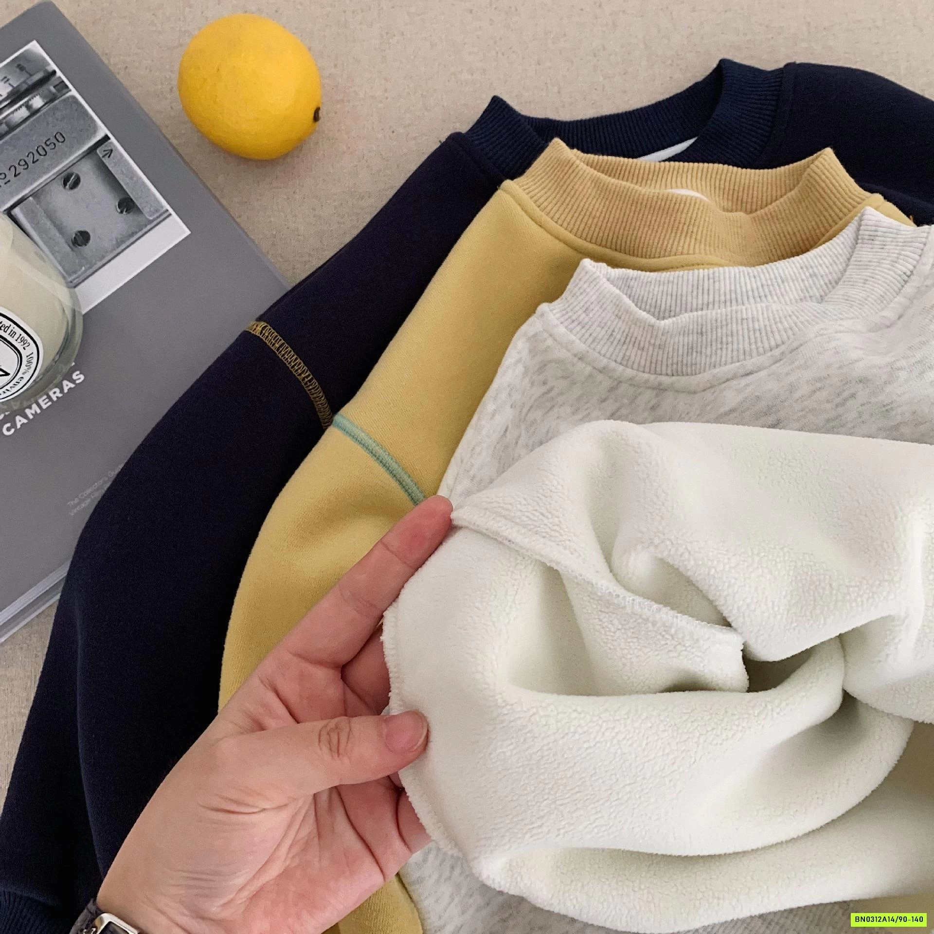 ÁO NỈ LÓT NHUNG GOODLUCK