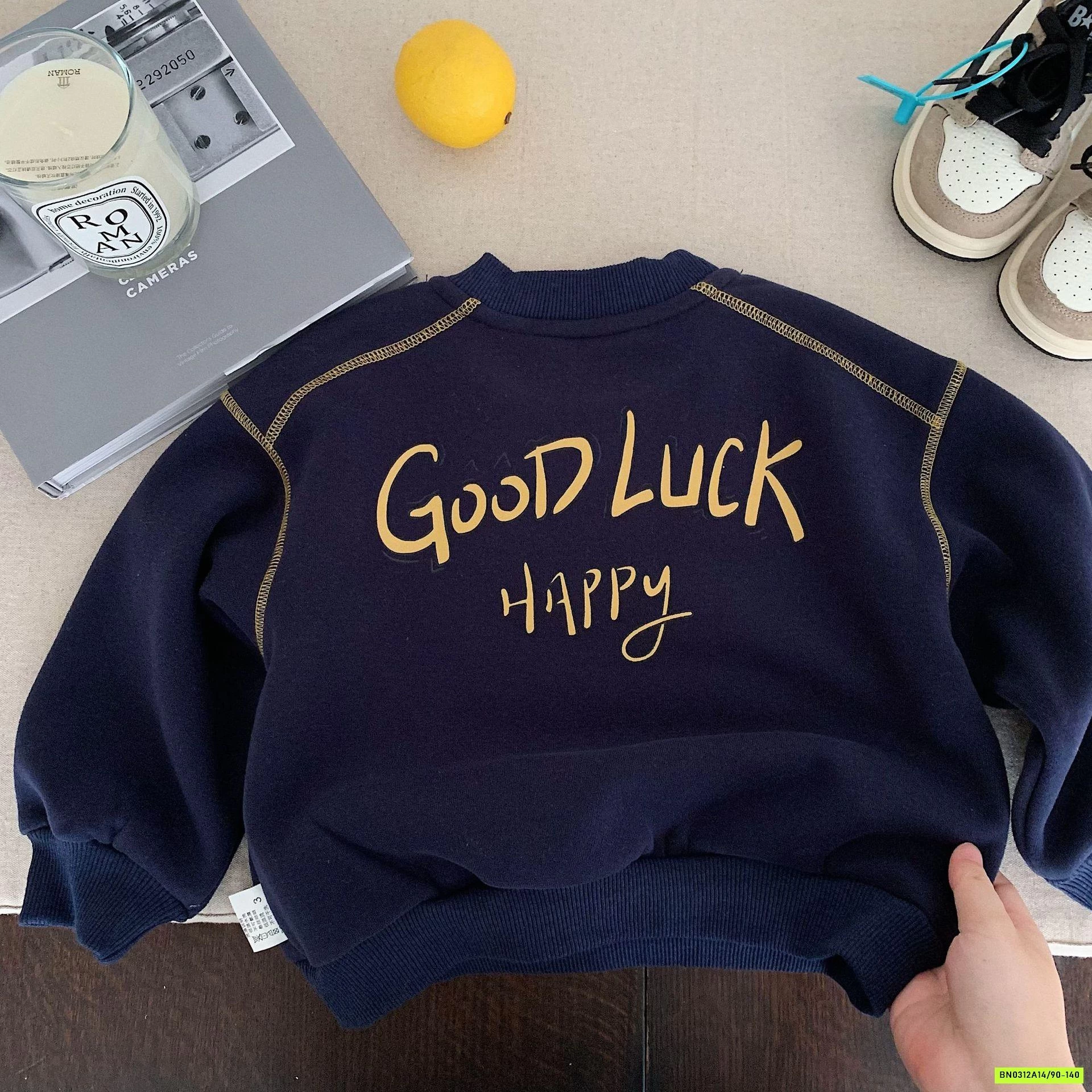 ÁO NỈ LÓT NHUNG GOODLUCK