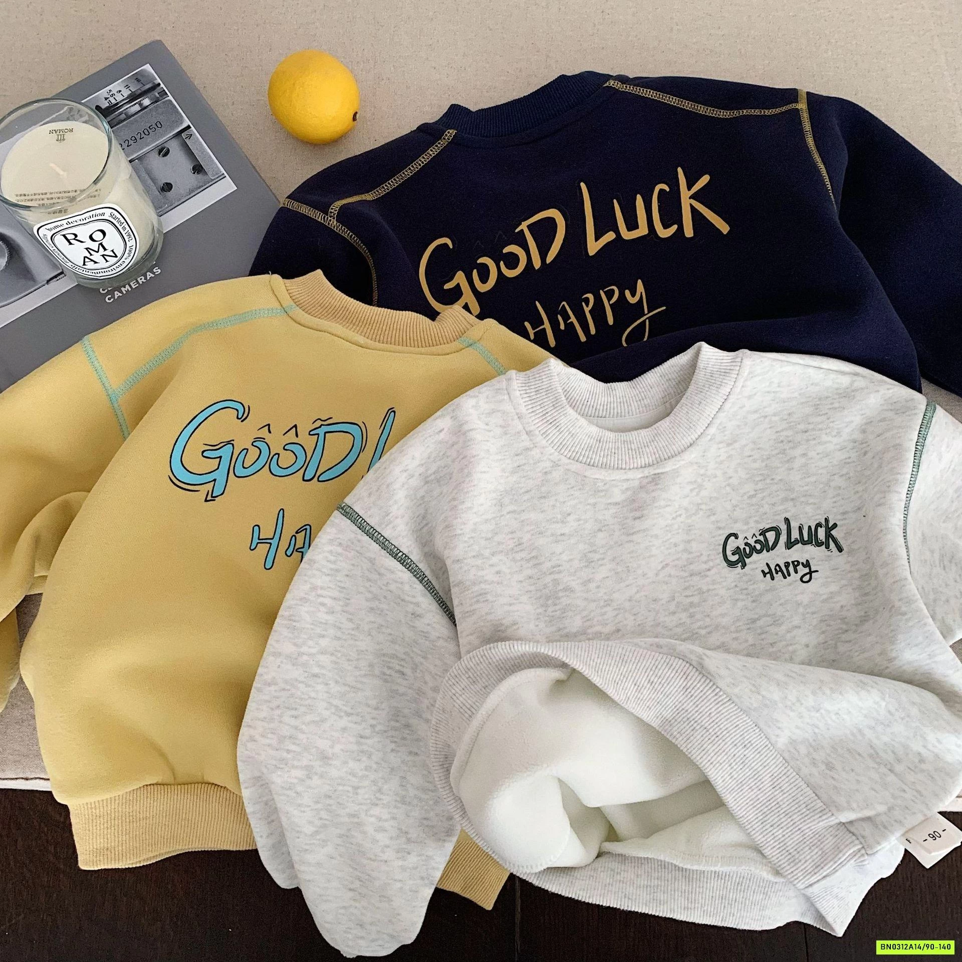 ÁO NỈ LÓT NHUNG GOODLUCK