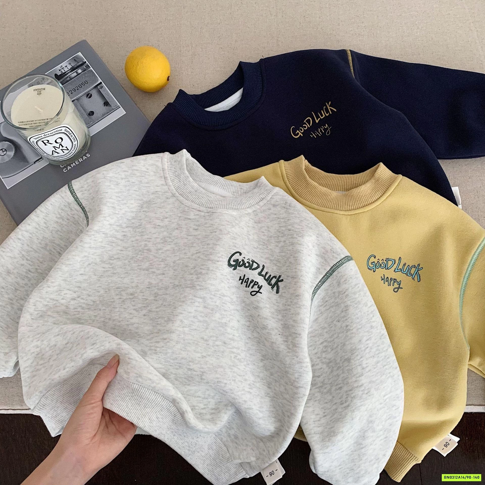 ÁO NỈ LÓT NHUNG GOODLUCK