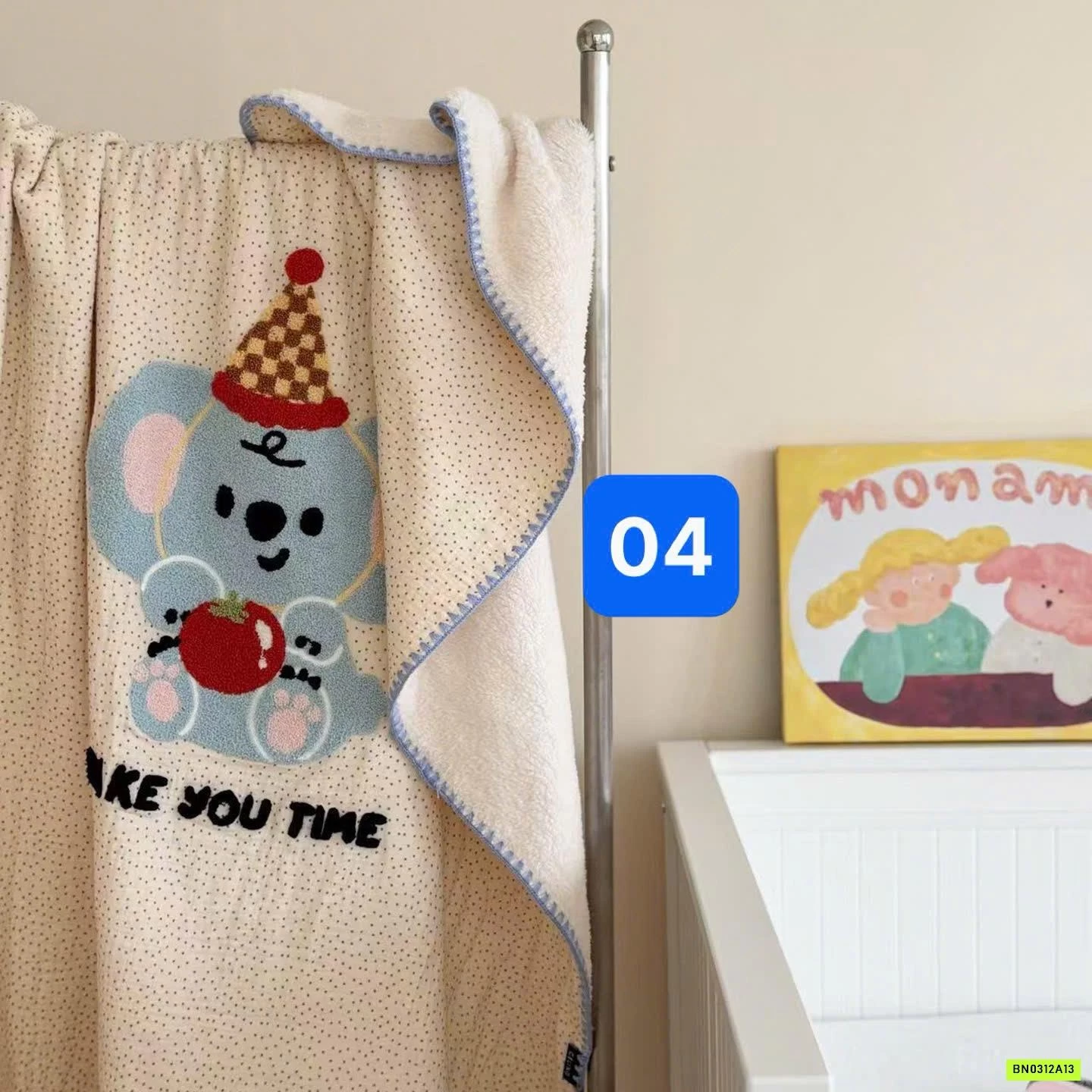 CHĂN LÔNG CỪU THÊU THÚ CƯNG