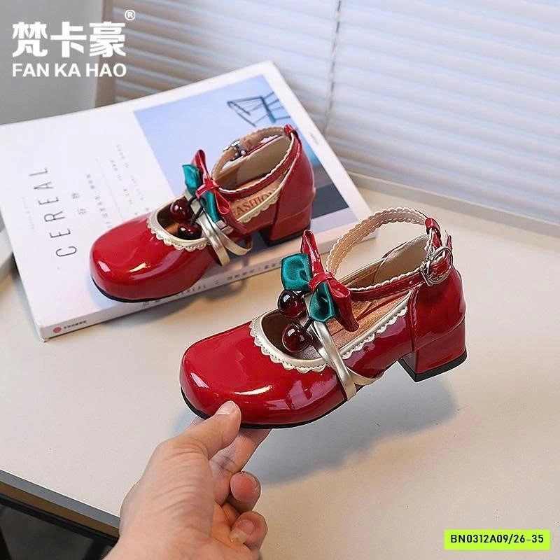 GIÀY MARY JANE CHERRY CHO BÉ