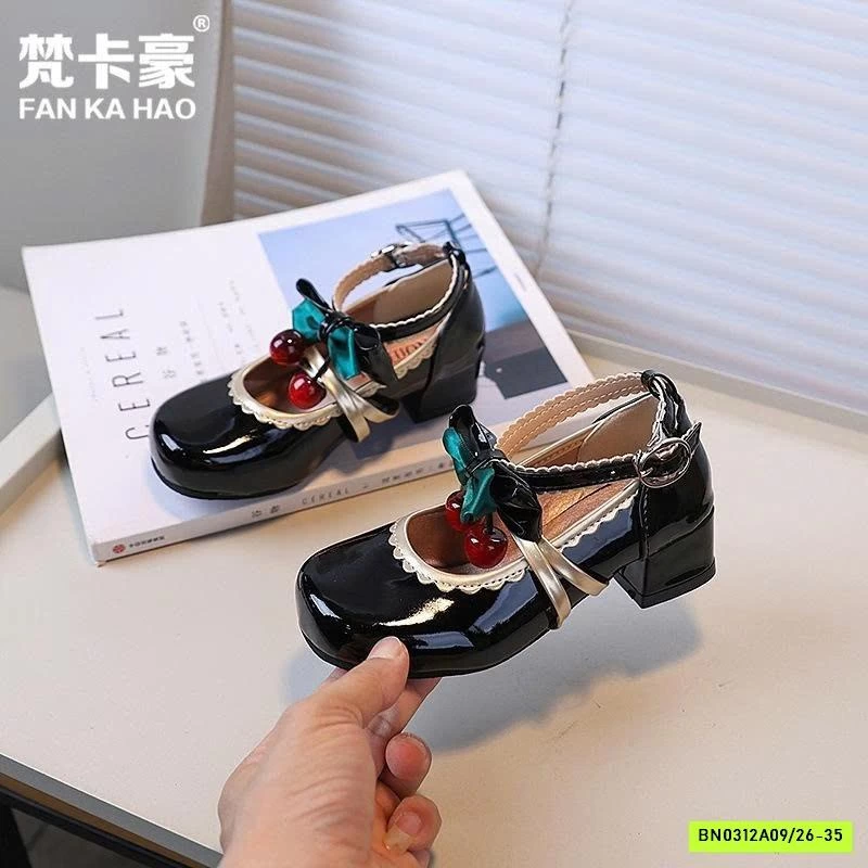 GIÀY MARY JANE CHERRY CHO BÉ