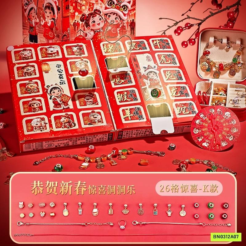 HỘP QUÀ TÚI MÙ VÒNG TAY DIY