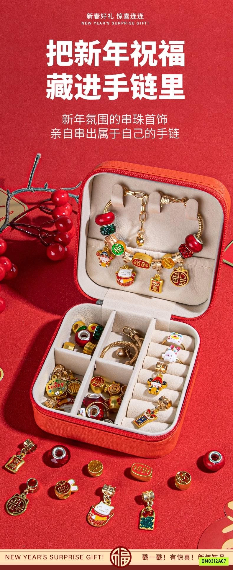 HỘP QUÀ TÚI MÙ VÒNG TAY DIY