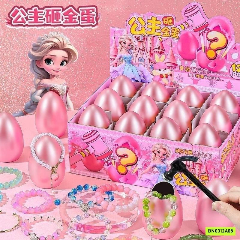 SÉT 12/24 TÚI MÙ TRỨNG HỒNG CHO BÉ